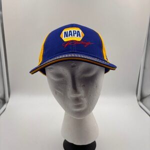 NAPA Racing Chase Elliott #9 Embroidered Baseball Cap Blue Yellow‎ Flexfit